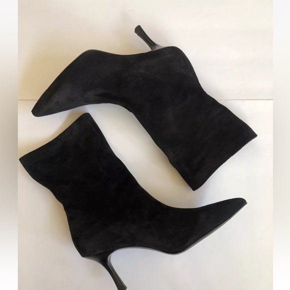 rag & bone Shoes - Sz 6.5, Rag & bone stretchy suede leather Booties, 3”heel,new, black